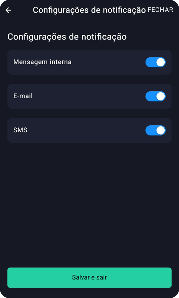 Notificações