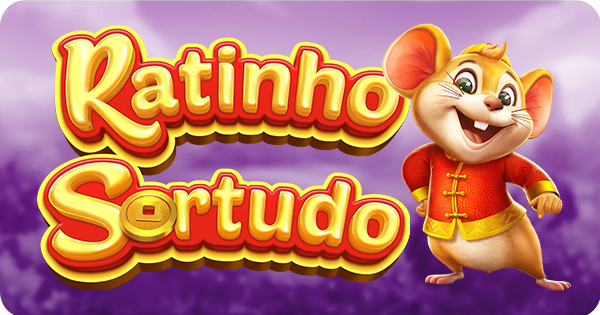 Logo do jogo ratinho Sortudo