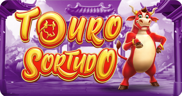 Logo do jogo touro sortudo