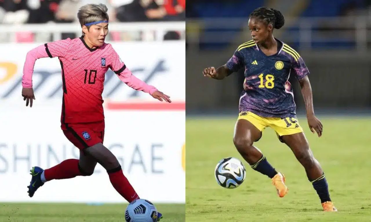 Segunda-feira (24/7) - Colômbia x Coreia do Sul fecha 1ª rodada da Copa feminina