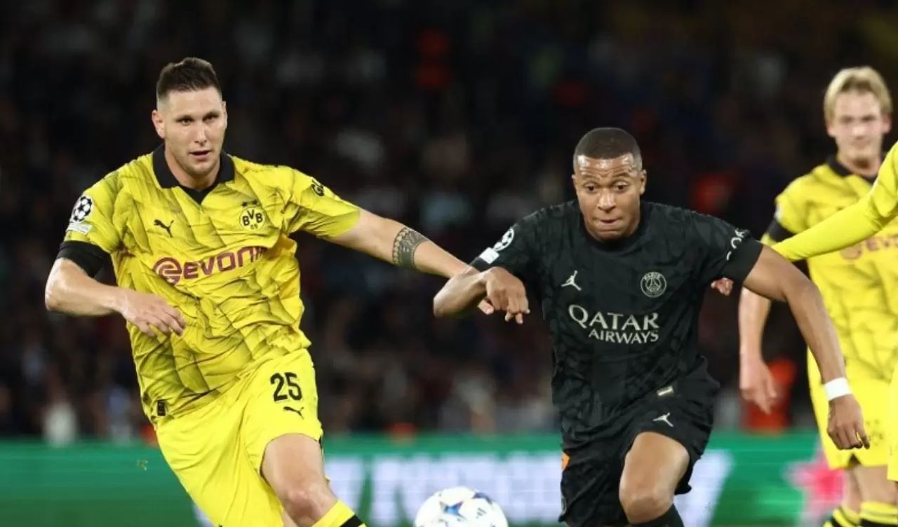 Quarta (13/12) - Dortmund recebe o PSG pela Champions
